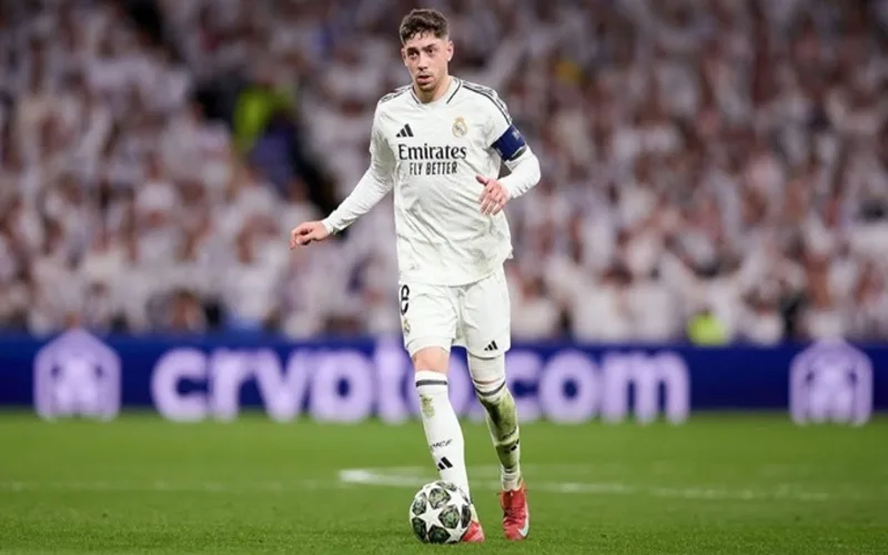 federico valverde tien ve toan nang voi suc manh noi bat tai real madrid