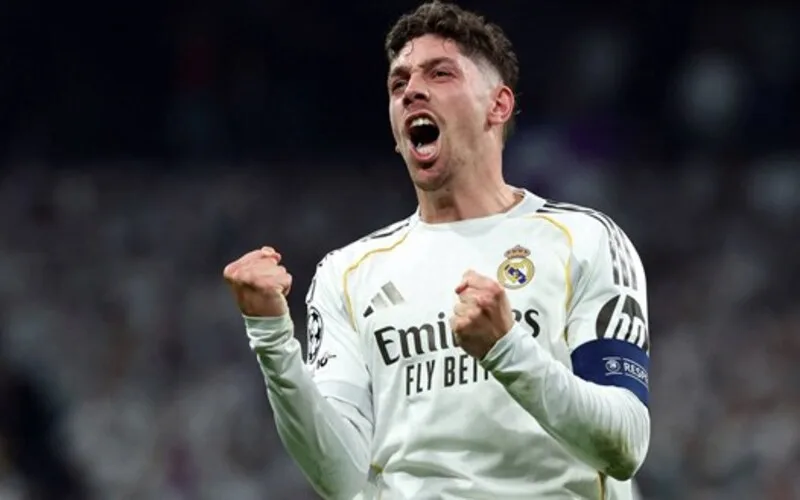 federico valverde tien ve toan nang voi suc manh noi bat tai real madrid